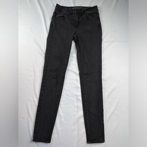 American Eagle Outfitters - Women’s Jeans - Size 0 - Black- High Rise Jegging